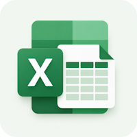 S-Excel-ikona Ikona programu MS Excel